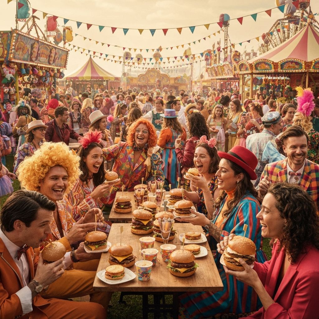 Carnaval 2025: Festival de Burgers Temáticos