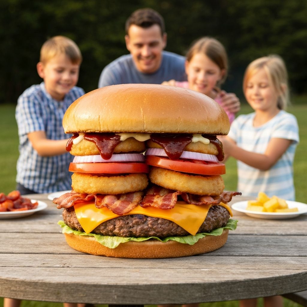 Dia dos Pais: Churrasco Premium e Burger Gigante