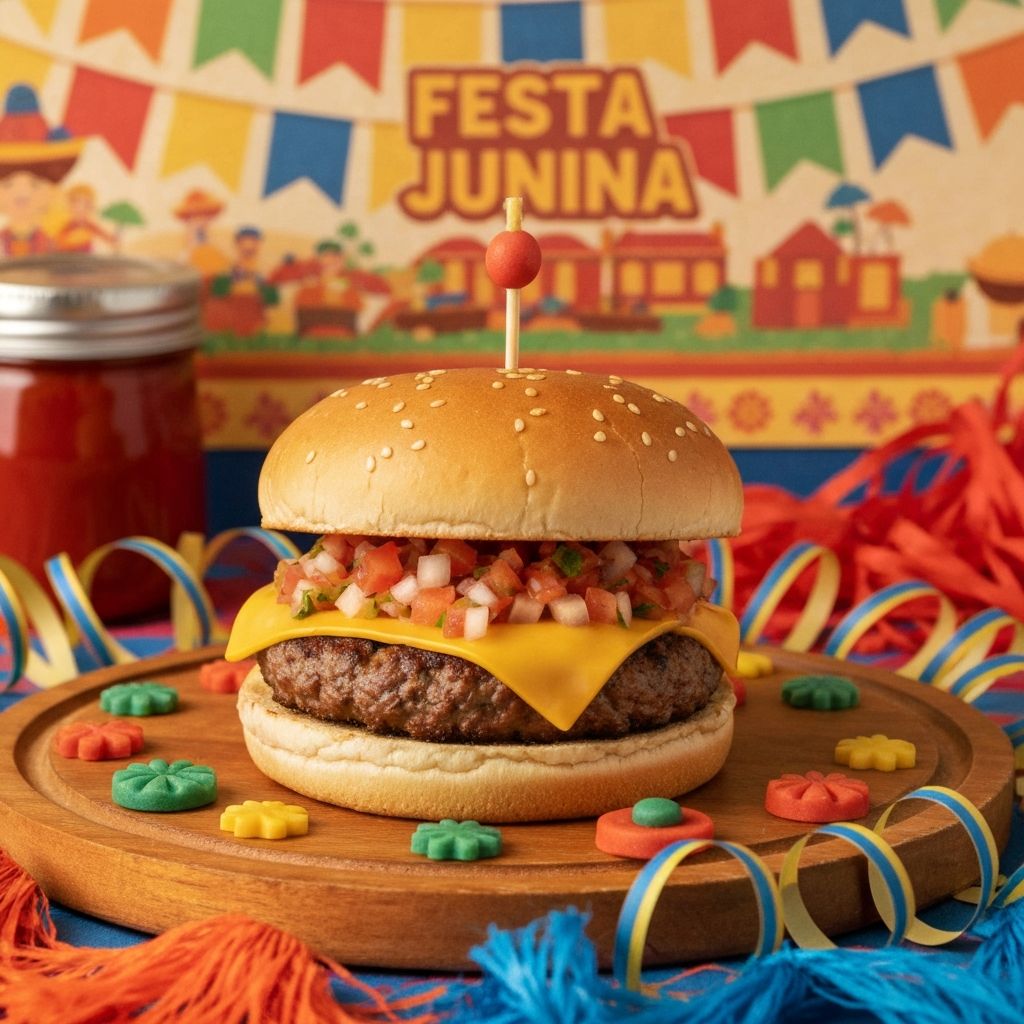 Arraiá da Burger Films: Hambúrgueres Caipiras