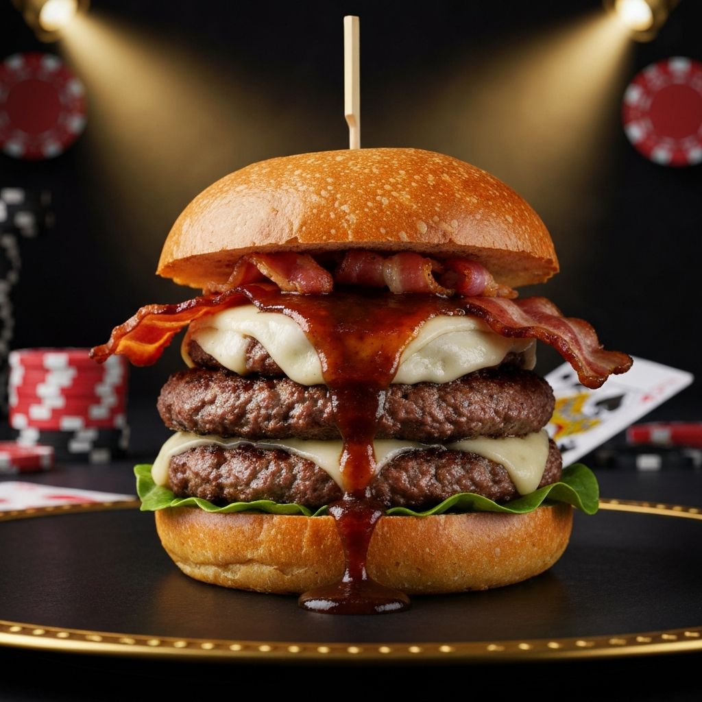 Casino - Black Jack Double Burger