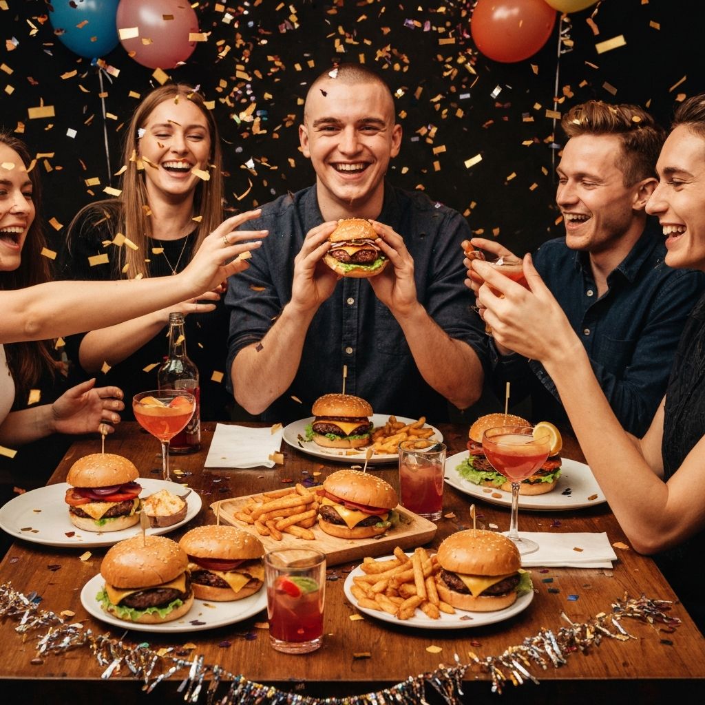 Ano Novo 2025: Menu Especial de Réveillon na Burger Films